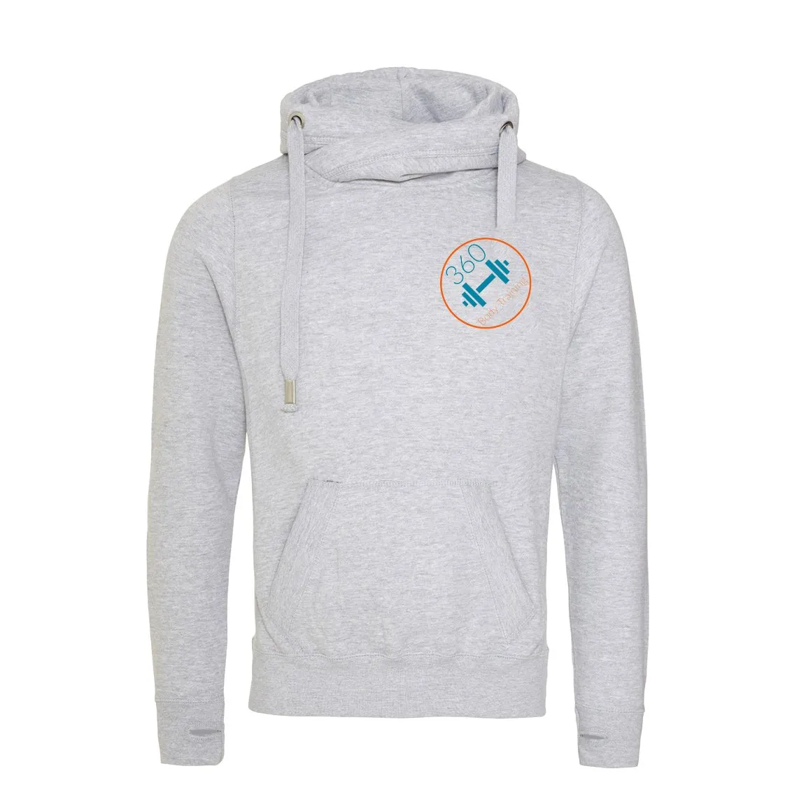 360 Body Training - Cross Over Neck Hoodie