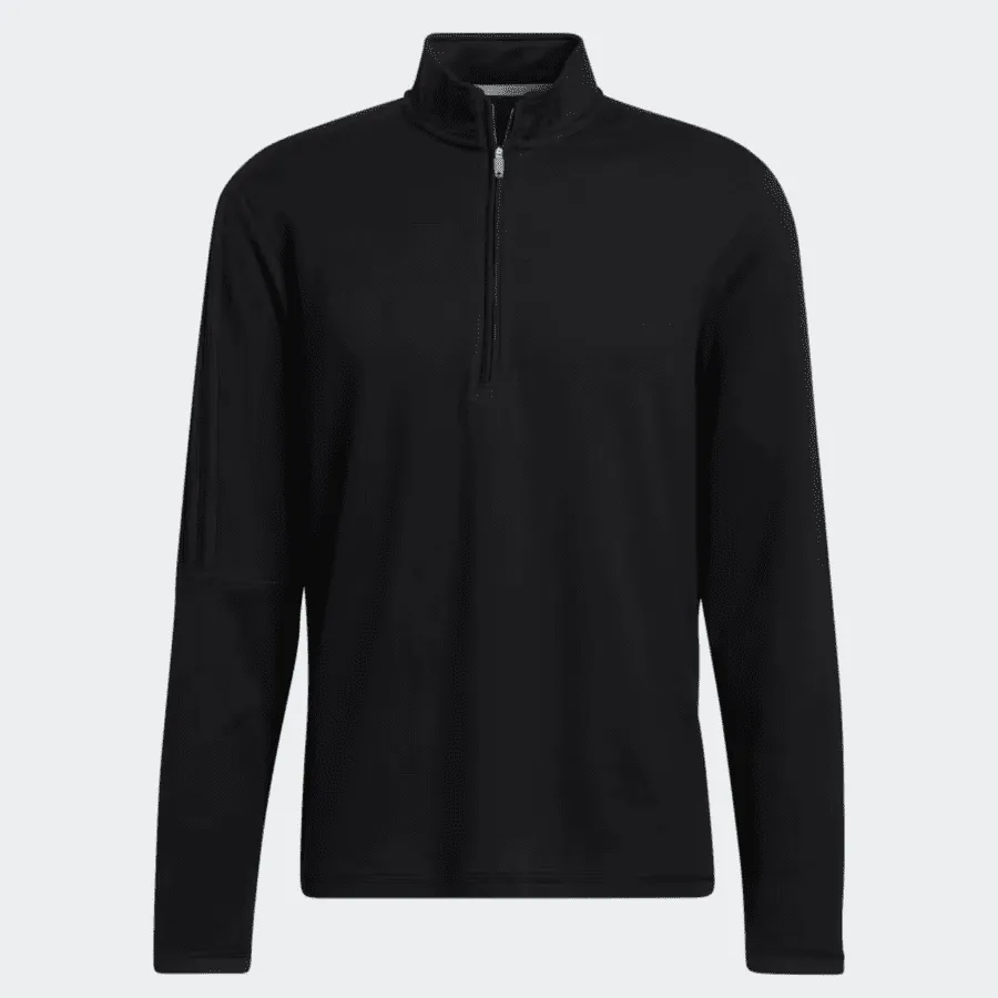 Adidas 3-Stripes Quarter-Zip Pullover