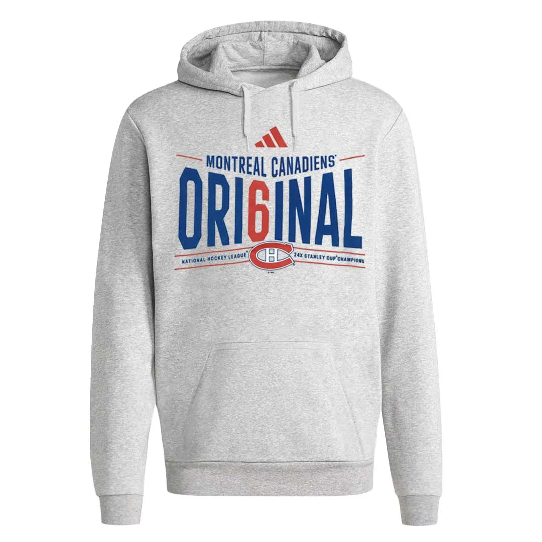 adidas - Men's Montreal Canadiens Original Six Hoodie (GA4875)