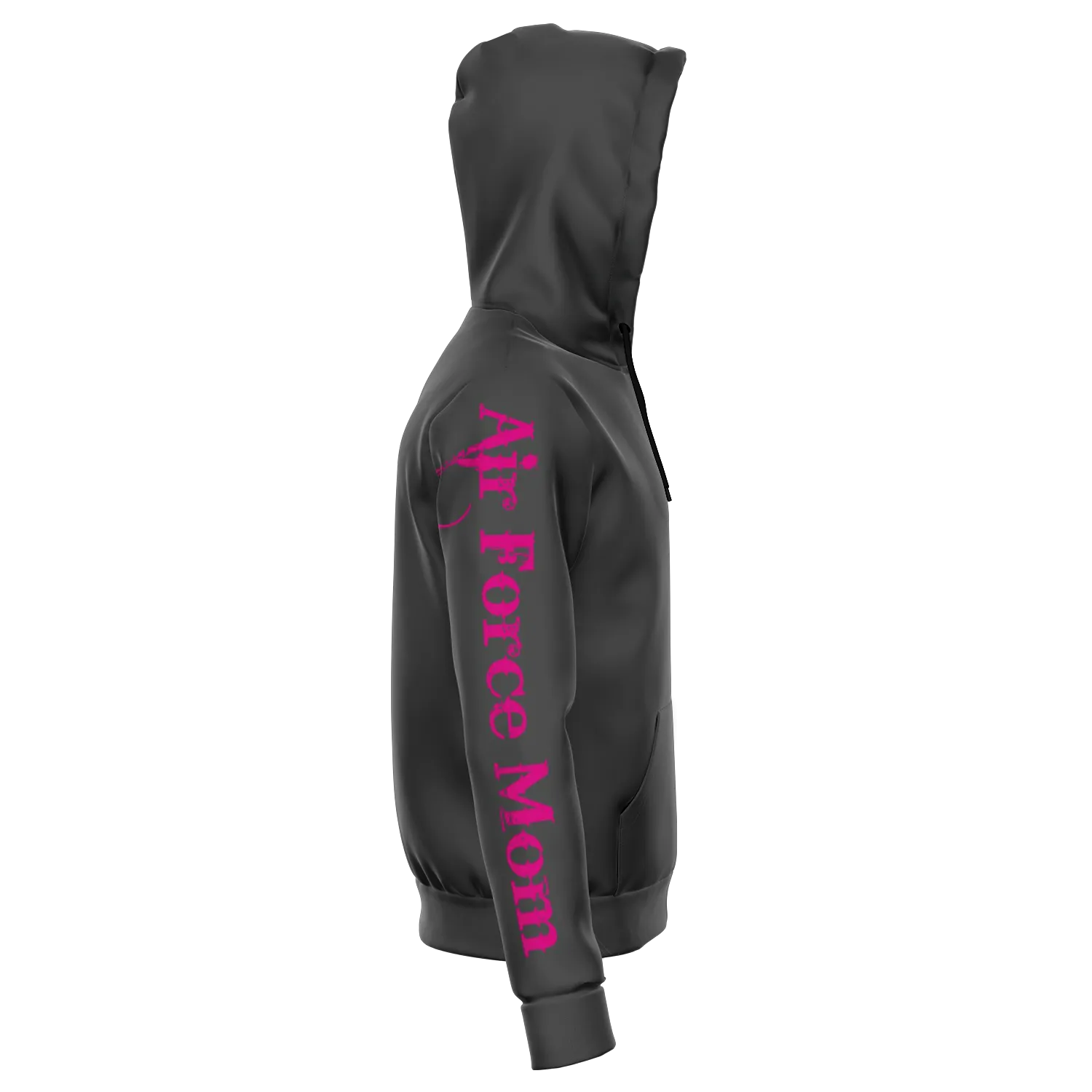 Air Force Mom Zip Up Hoodie