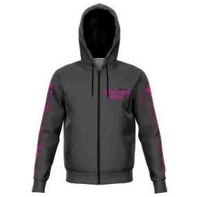 Air Force Mom Zip Up Hoodie