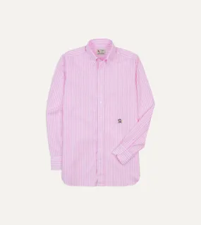 ALD / Drake's Striped Poplin Shirt