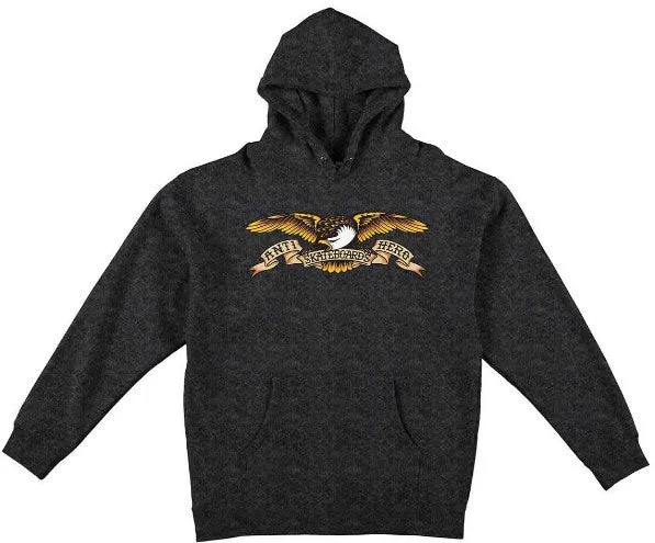 Anti Hero Eagle Youth Hoodie / Charcoal