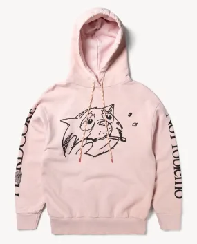 Aries Arise Worried Cat Acid Hoodie