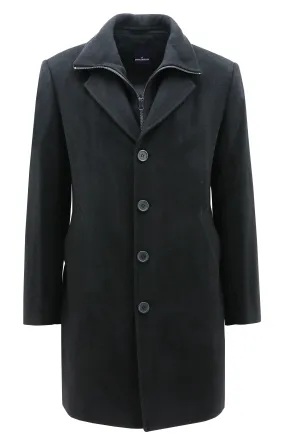 Black Profile Coat