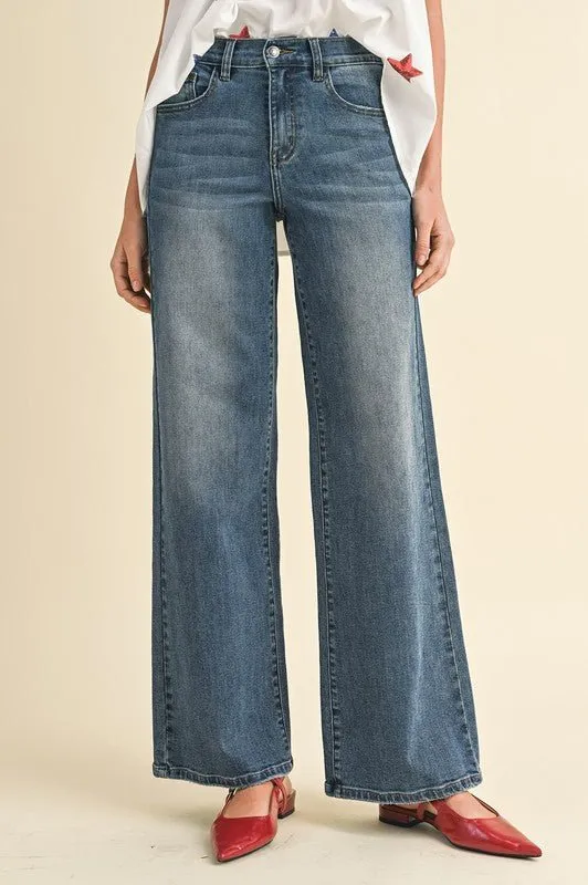 Blake Wide Leg Jean