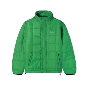 Butter Goods Grid Puffer Jacket Green