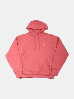 Champion Reverse Weave Small C Hood - Siesta Pink CSI