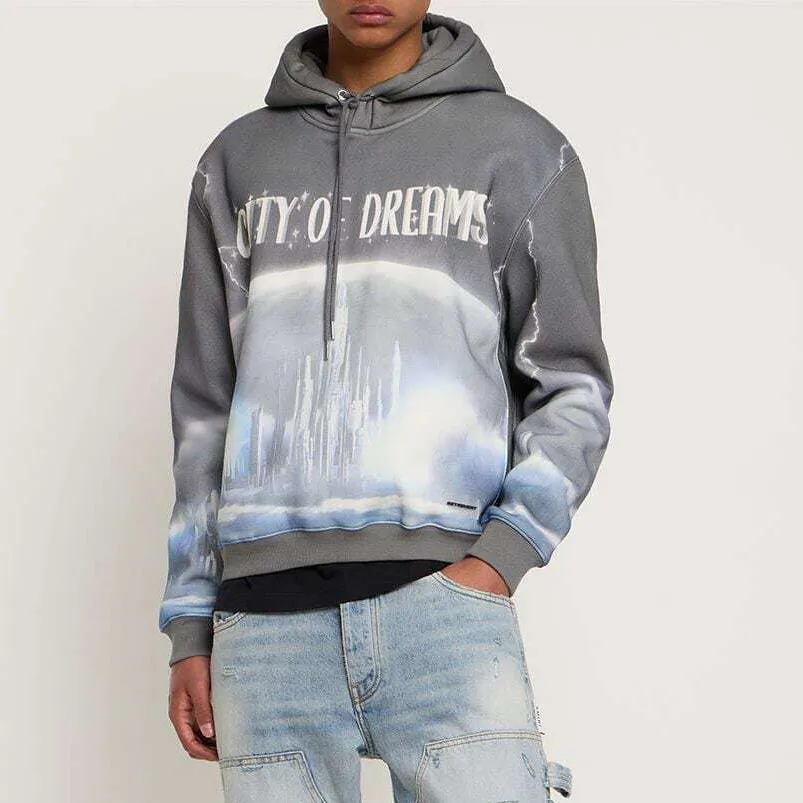 CITY OF DREAMS HOODIE GREY