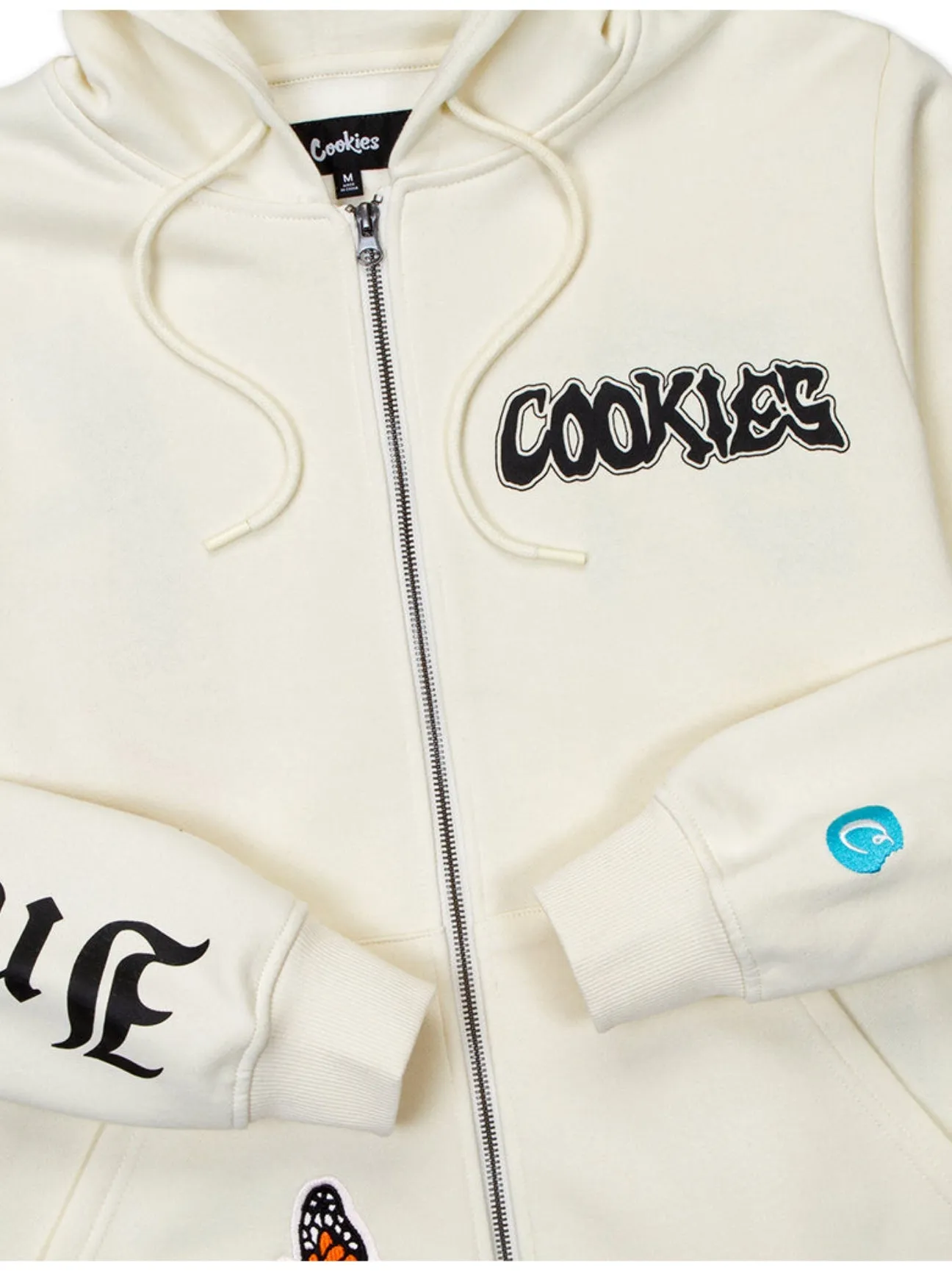 Cookies Highest Of Highs Zip Hoodie With Chenille Applique