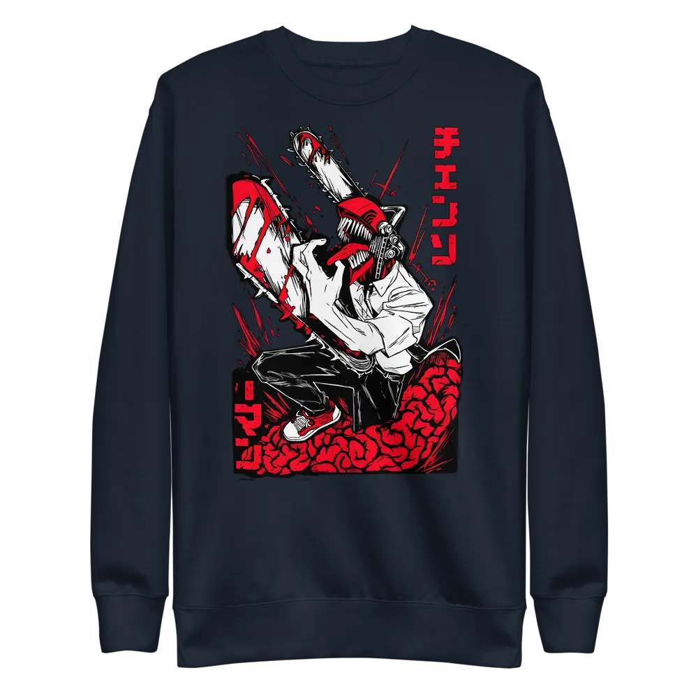 Denji Crewneck Sweatshirt Chainsaw Man