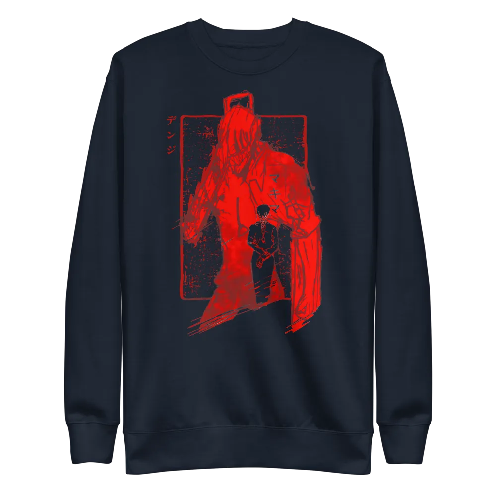 Denji Crewneck Sweatshirt Chainsaw Man