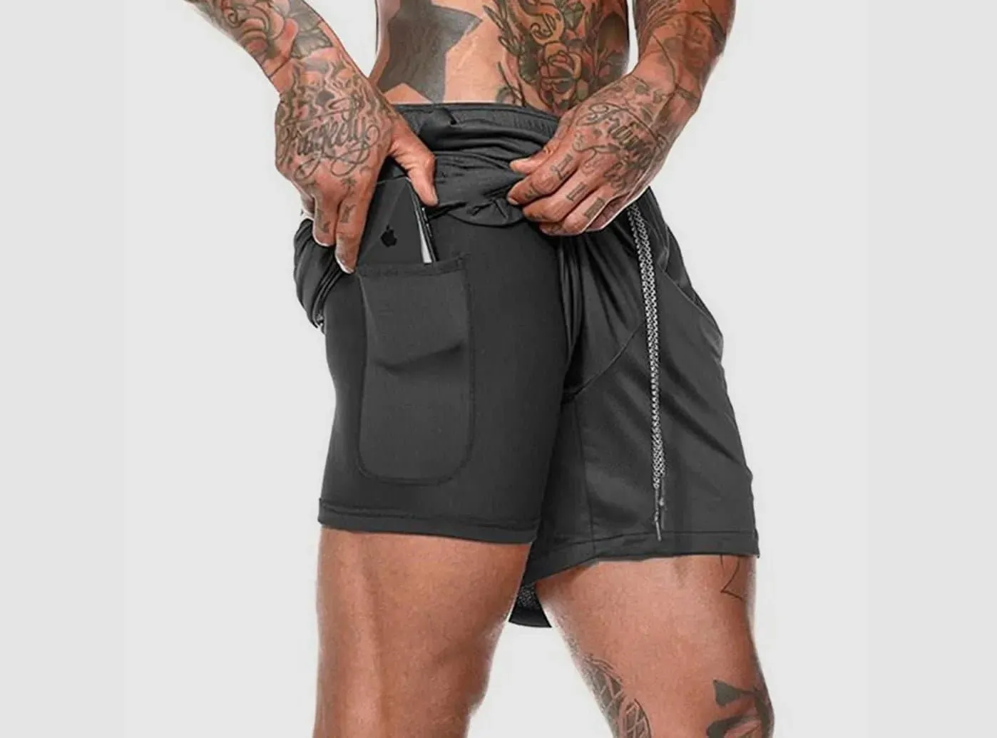 FitVille PowerStride Sports Shorts V2