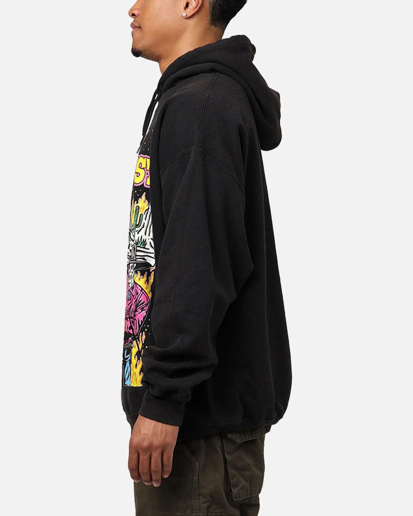 Goat Crew Dying Out West Hoodie Black Wash