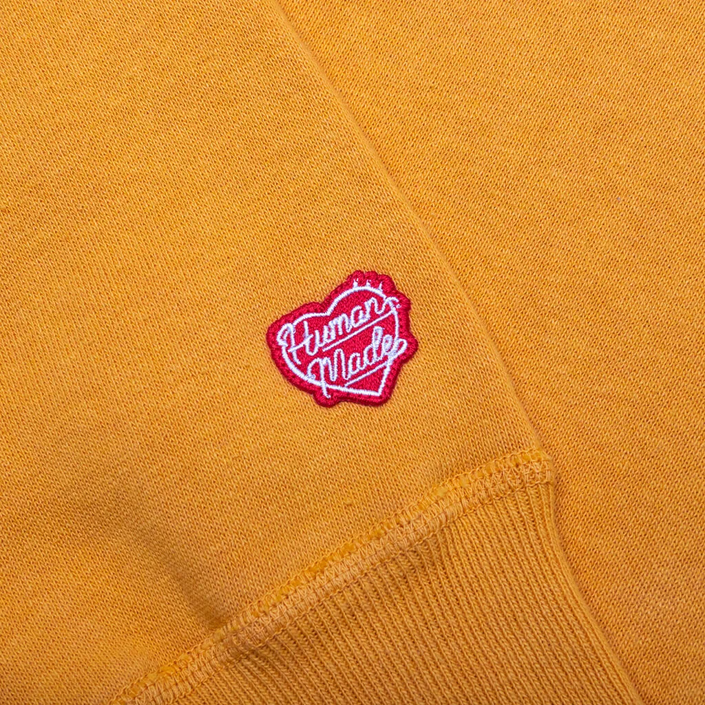 Heart Tsuriami Hoodie - Yellow