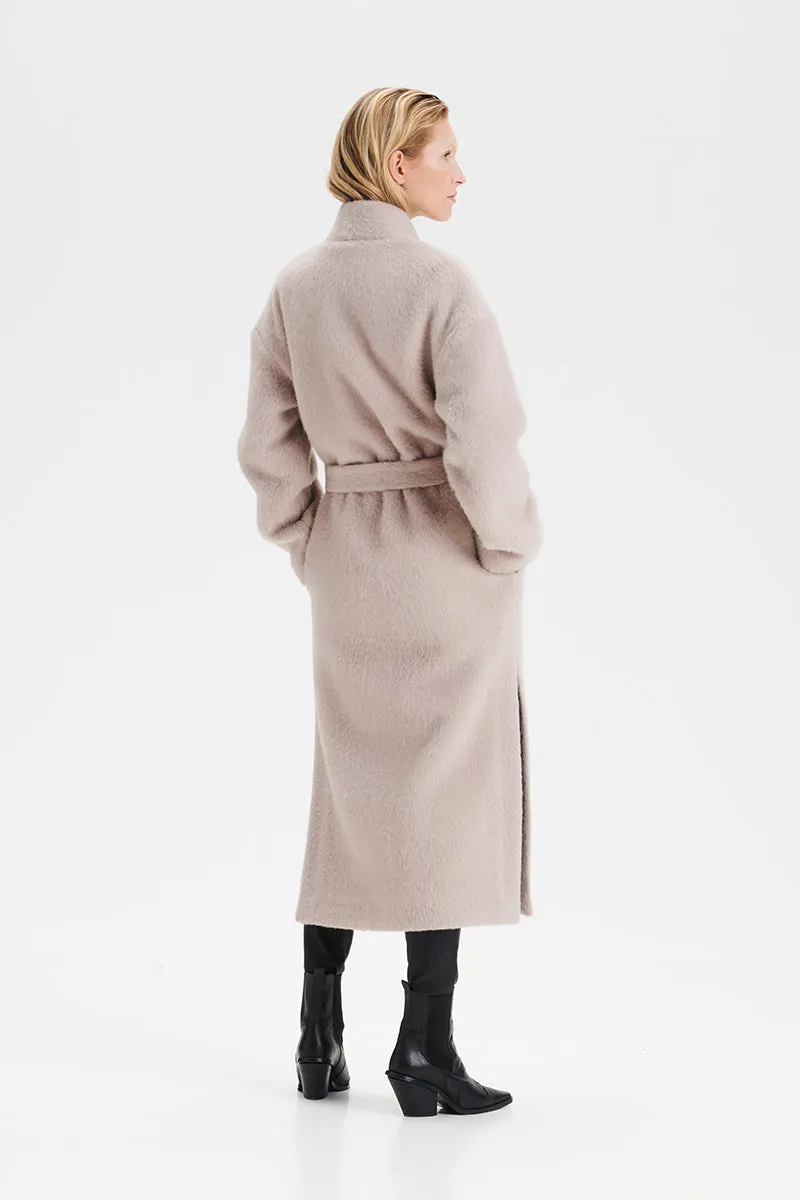 Pearl Long Coat: HUURRE Elegant and Stylish Womens Outerwear