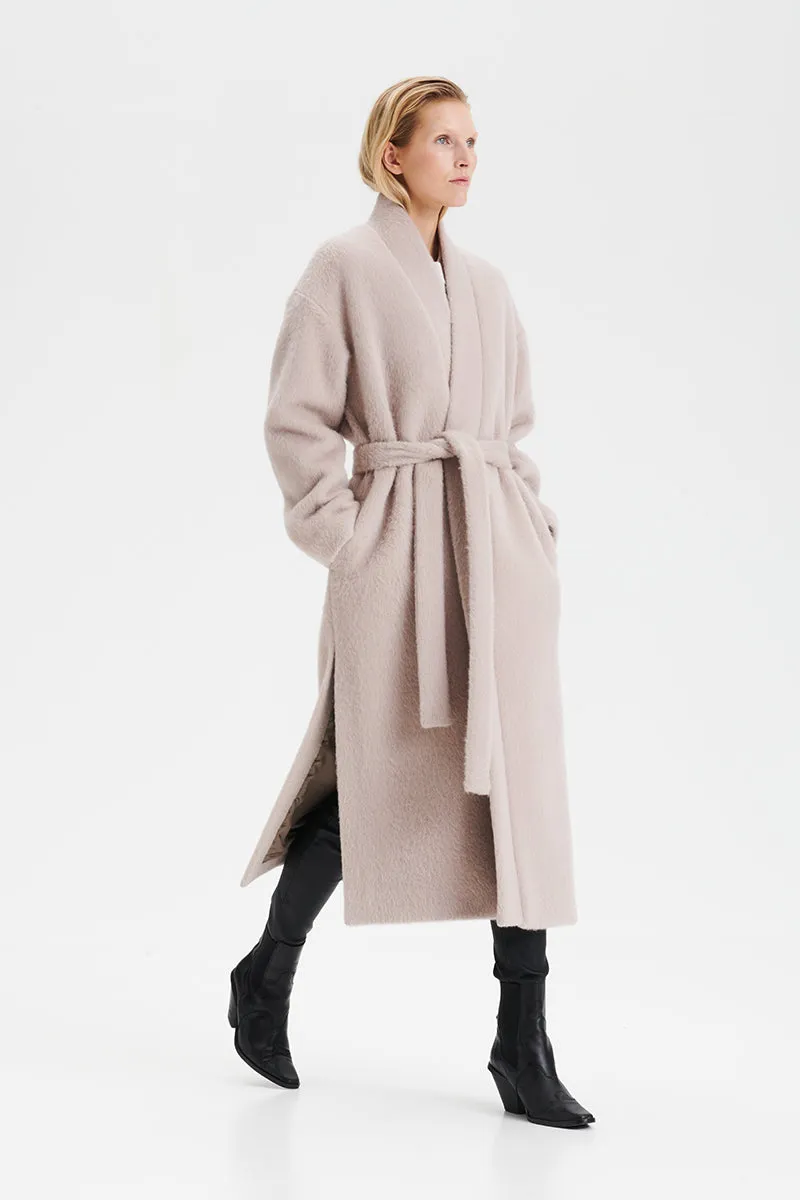 Pearl Long Coat: HUURRE Elegant and Stylish Womens Outerwear