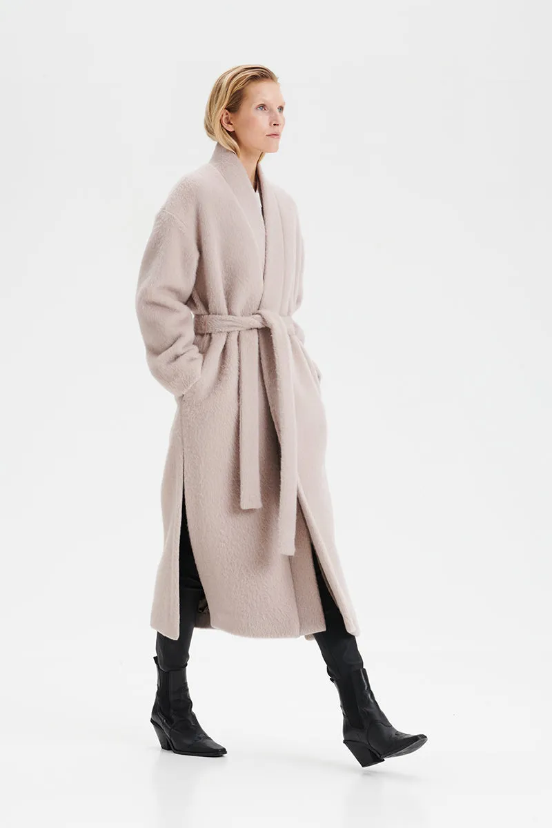 Pearl Long Coat: HUURRE Elegant and Stylish Womens Outerwear