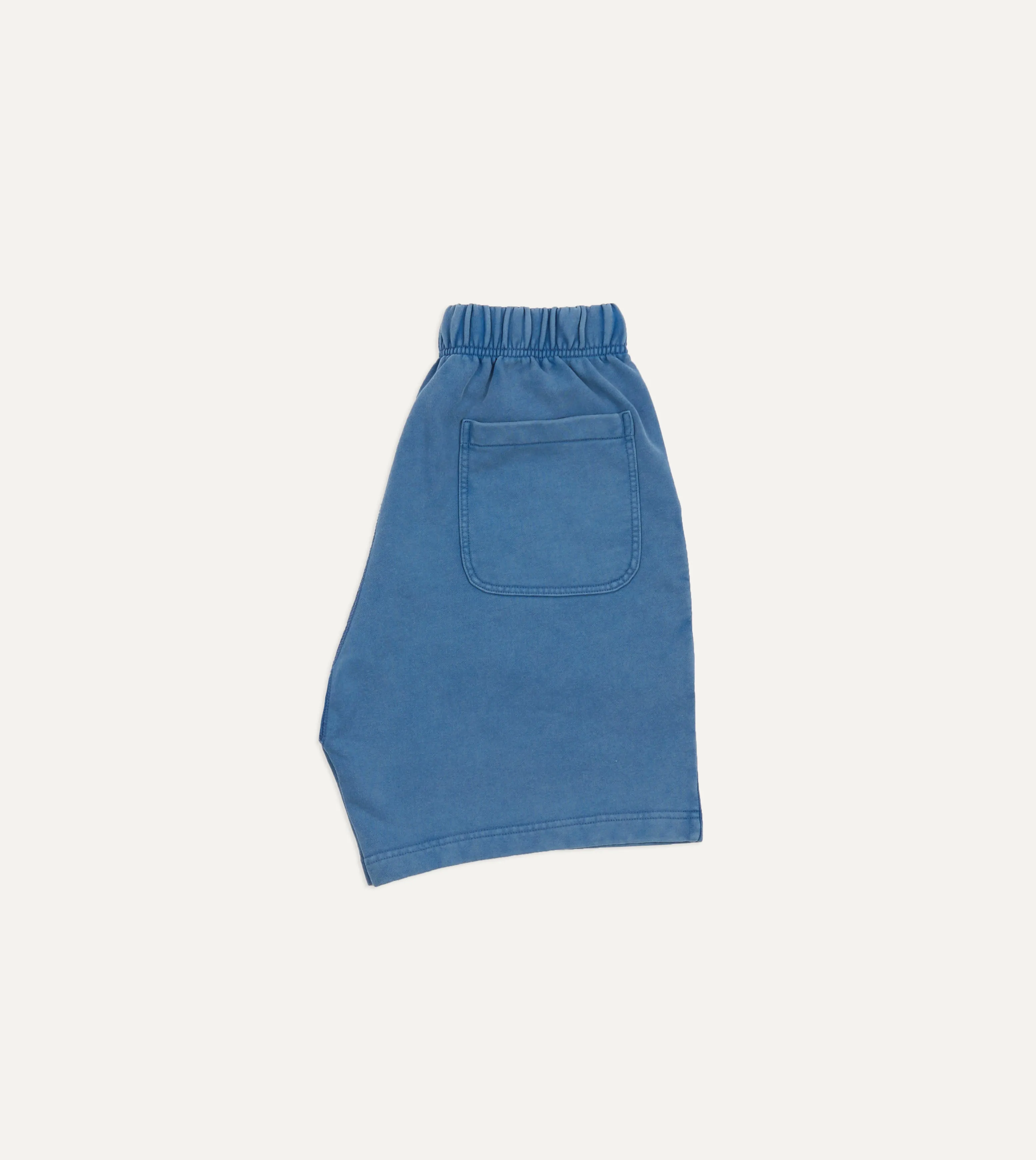 Indigo Cotton Jogging Shorts