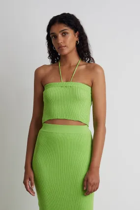 KAIA TUBE TOP | LIME