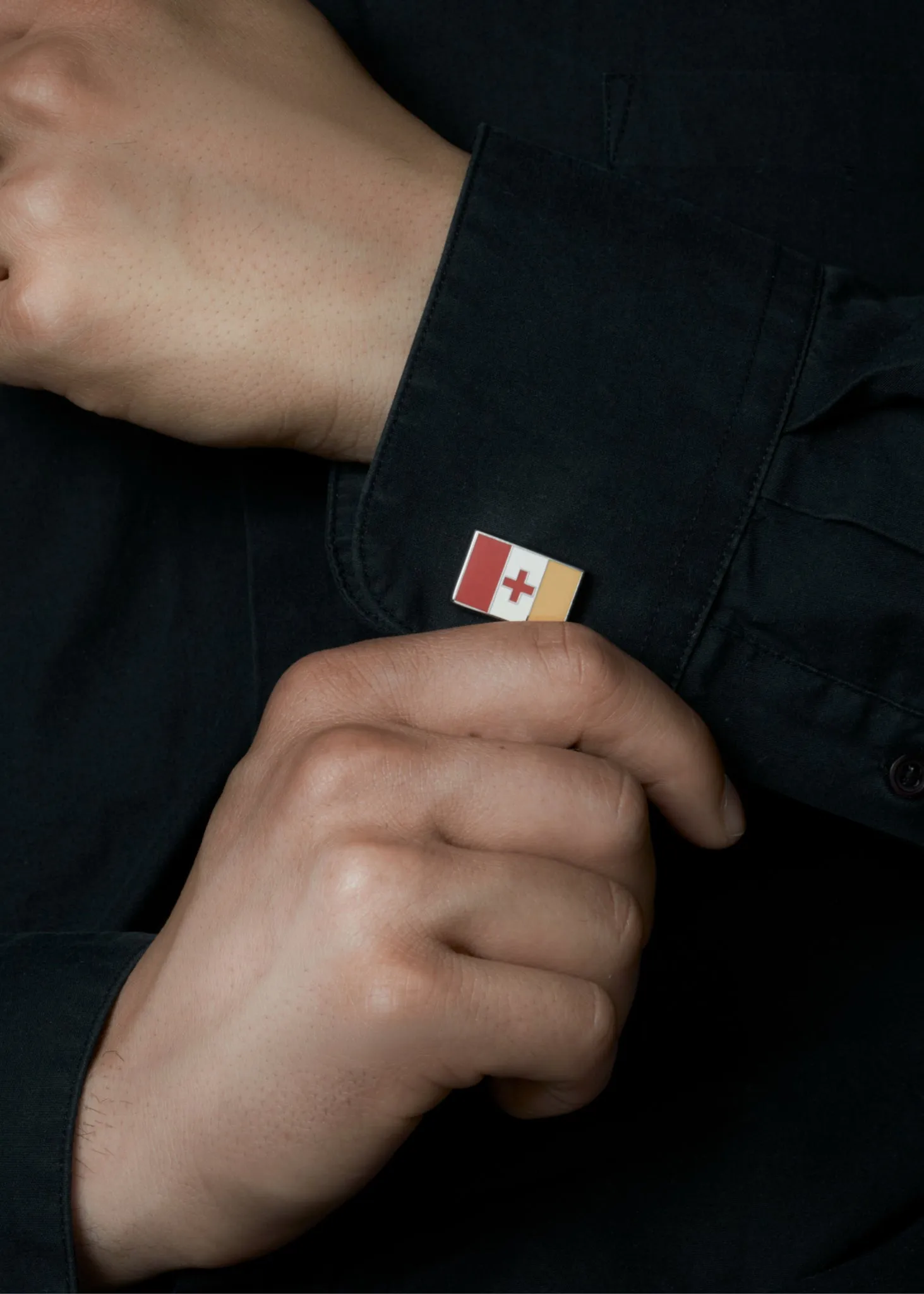 Kappa Alpha Order Flag Cufflinks