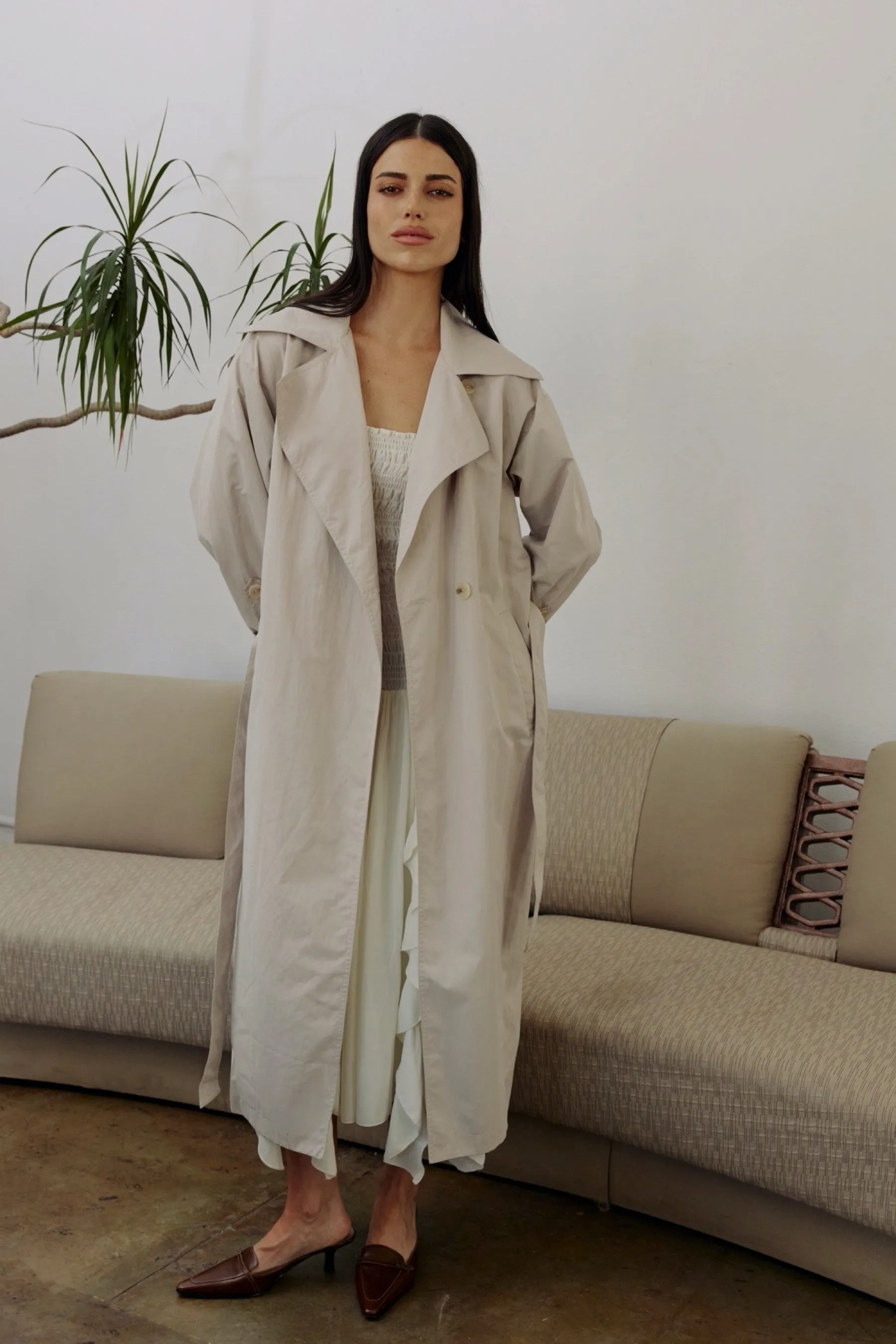 Light Beige Janie Coat