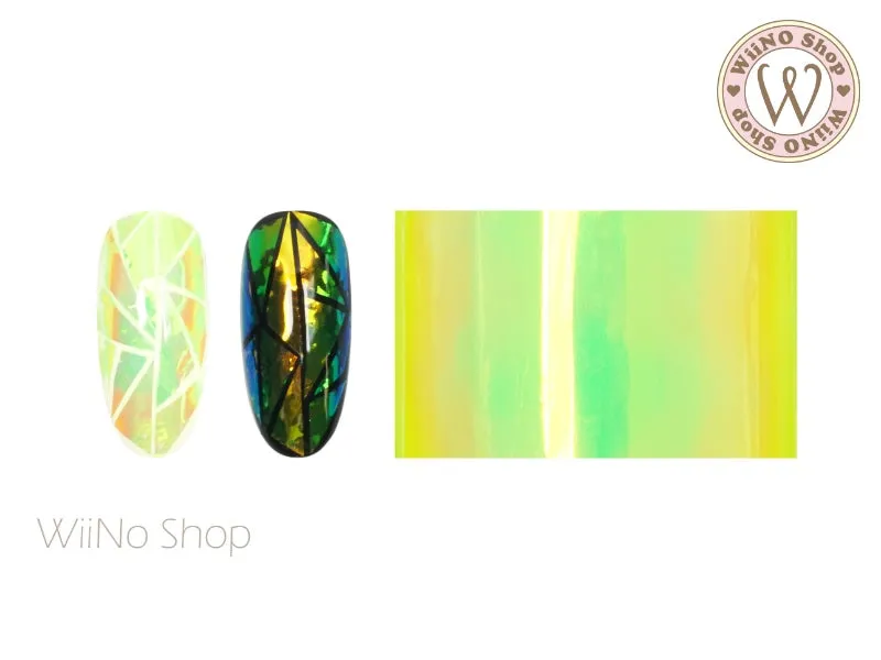 Light Green Rainbow Nail Film (RB20)