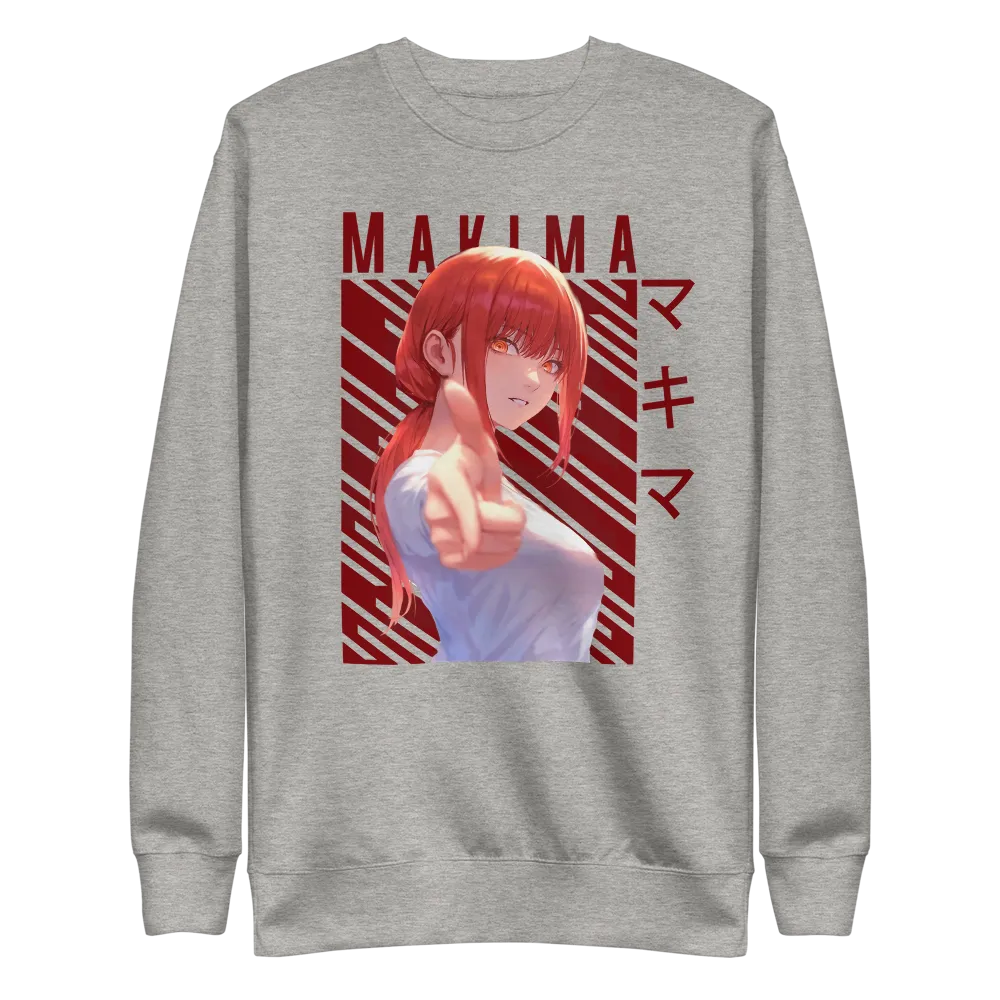 Makima Crewneck Sweatshirt Chainsaw Man