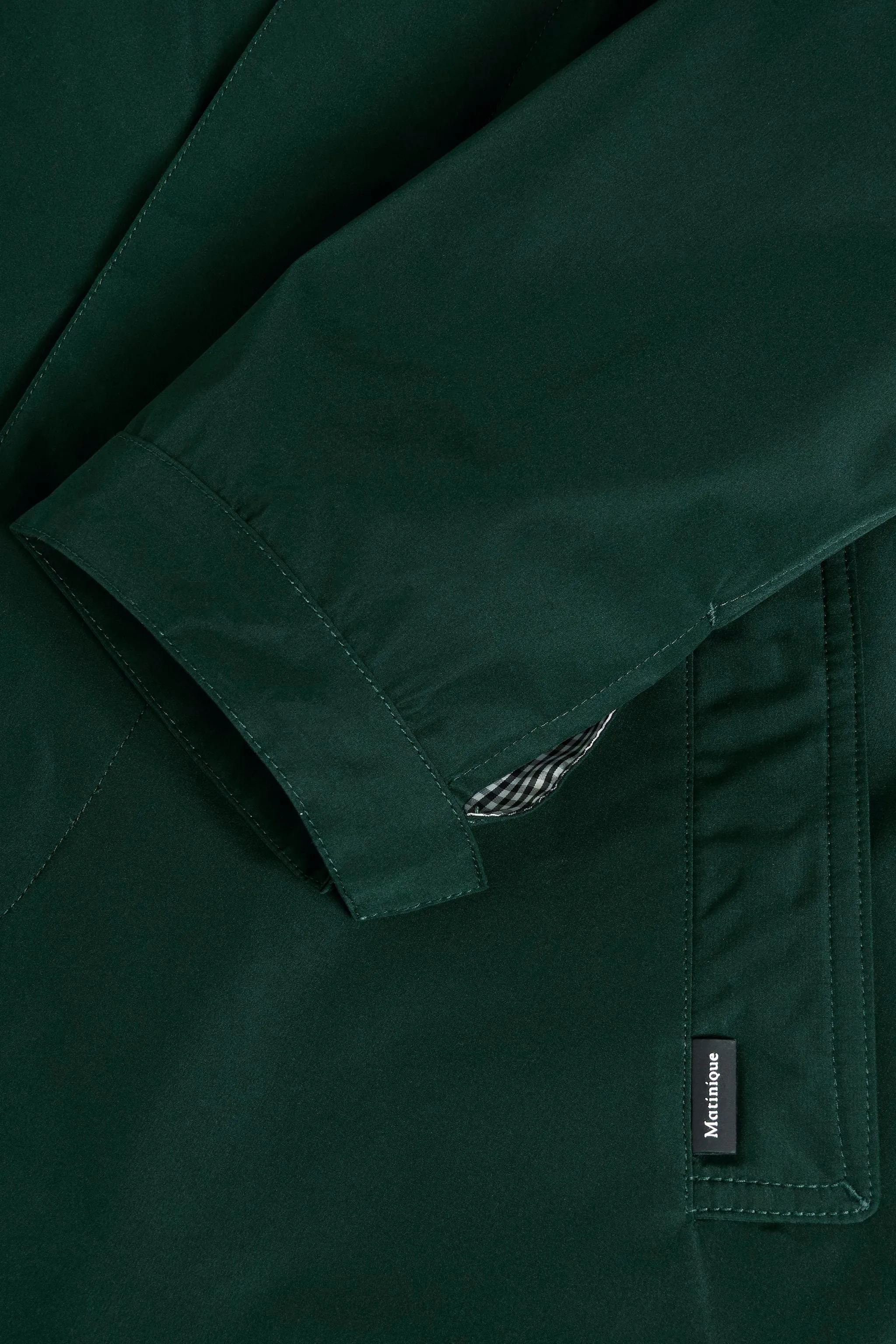 Matinique Miles Mac Jacket Scarab Green