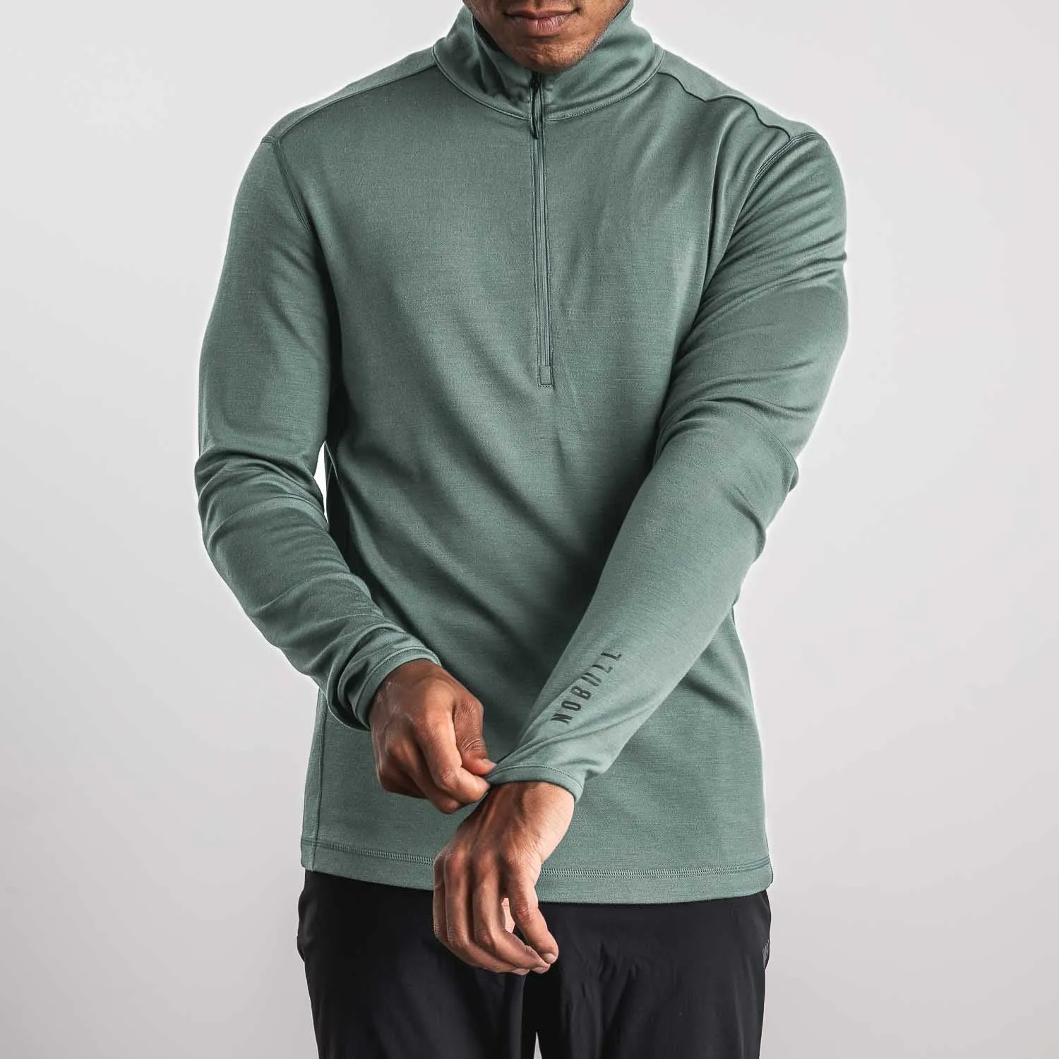 Men's Blended Merino Wool 1/4 Zip