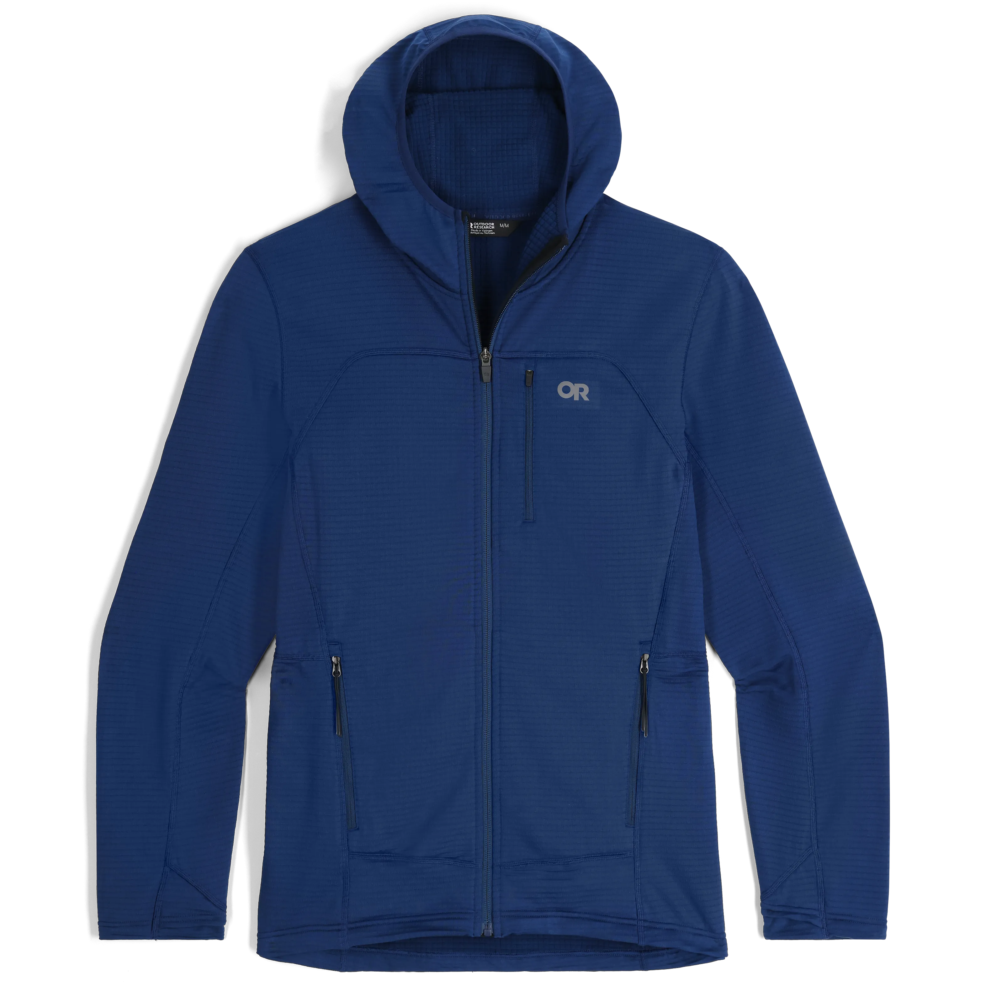 Men's Vigor Grid Fleece Full Zip Hoodie