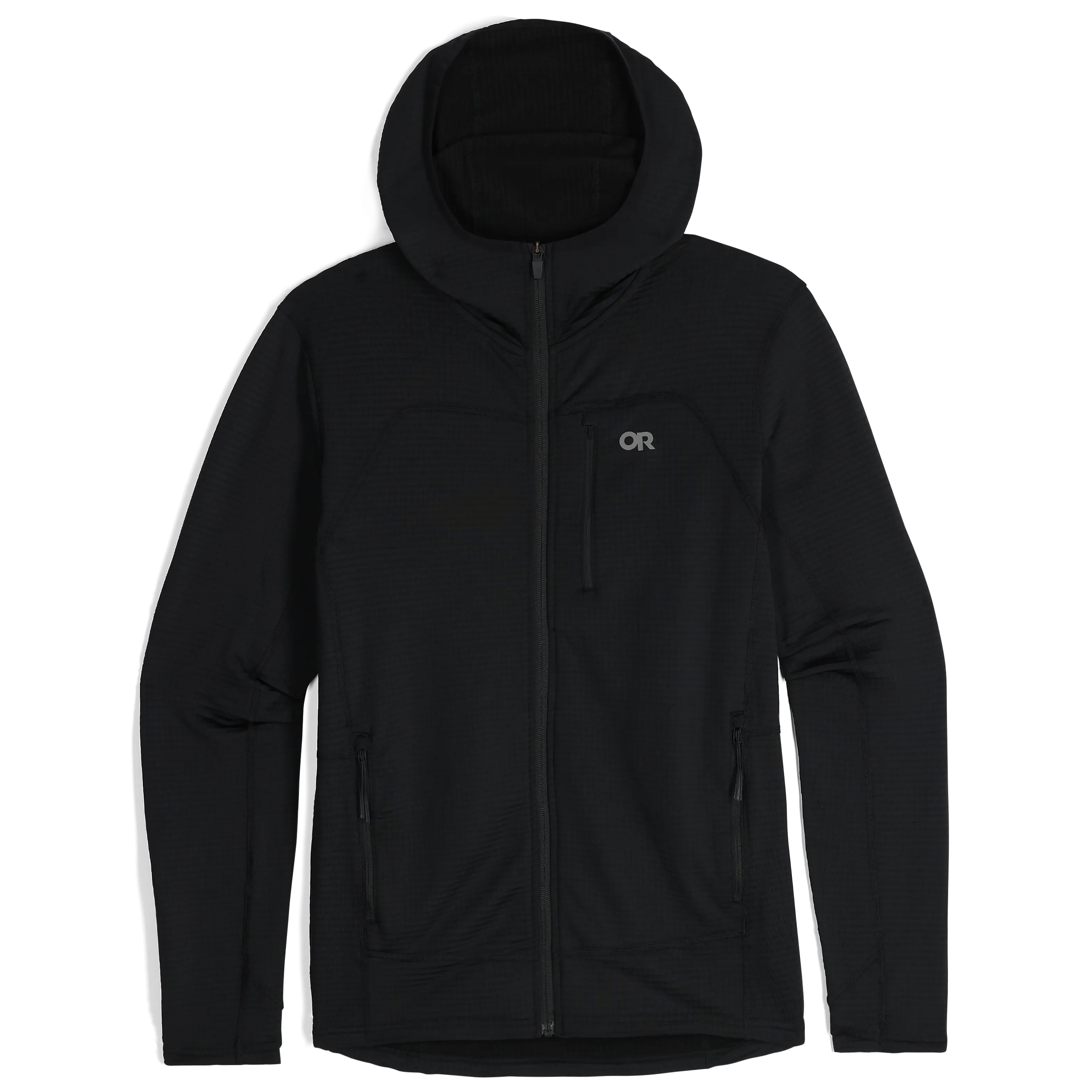 Men's Vigor Grid Fleece Full Zip Hoodie