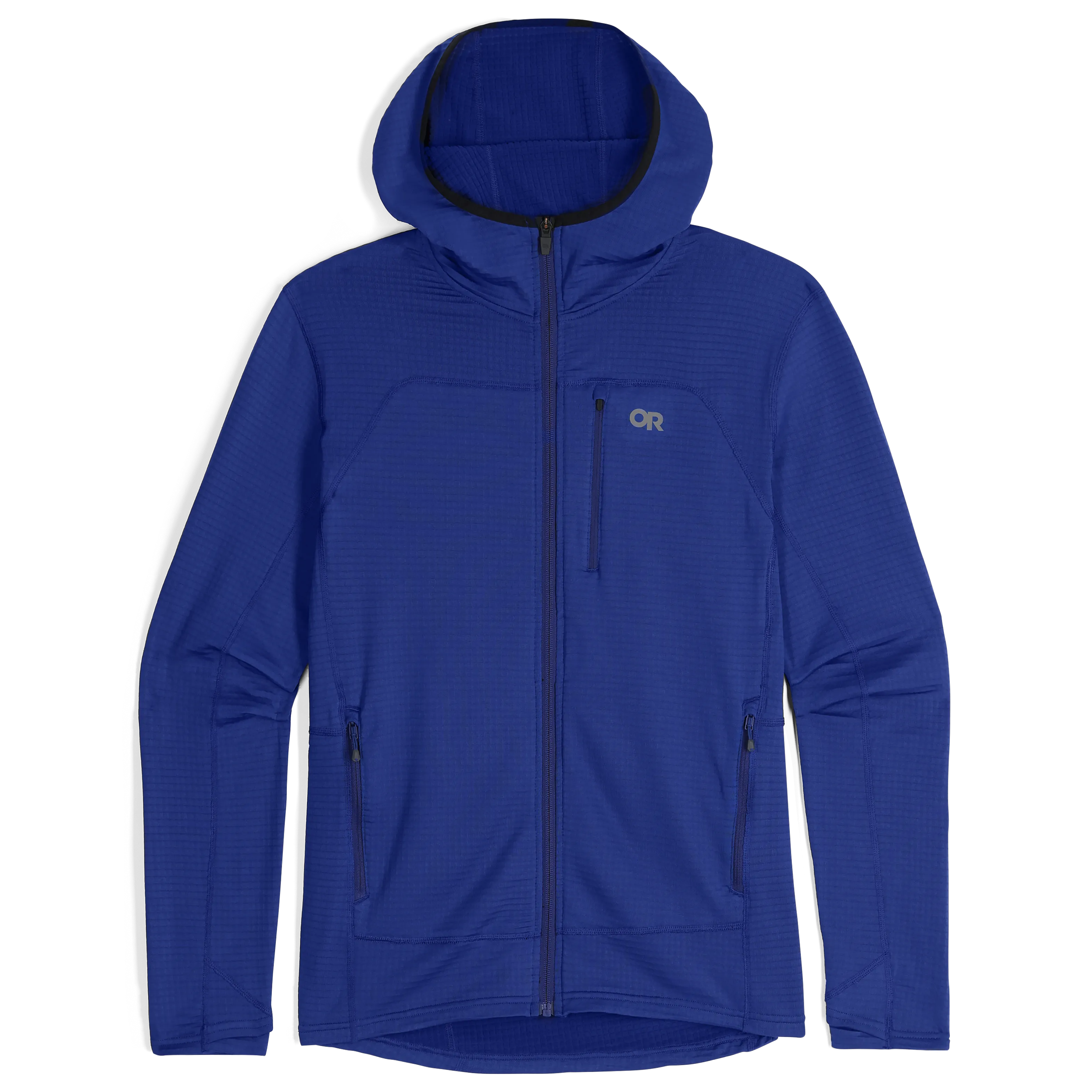 Men's Vigor Grid Fleece Full Zip Hoodie