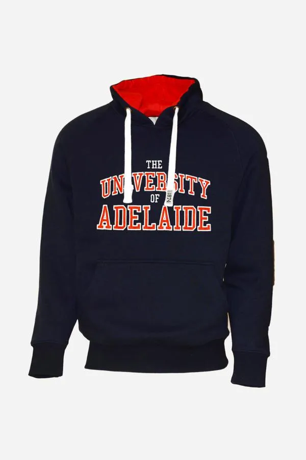 Navy/Red Varsity Hoodie Women's