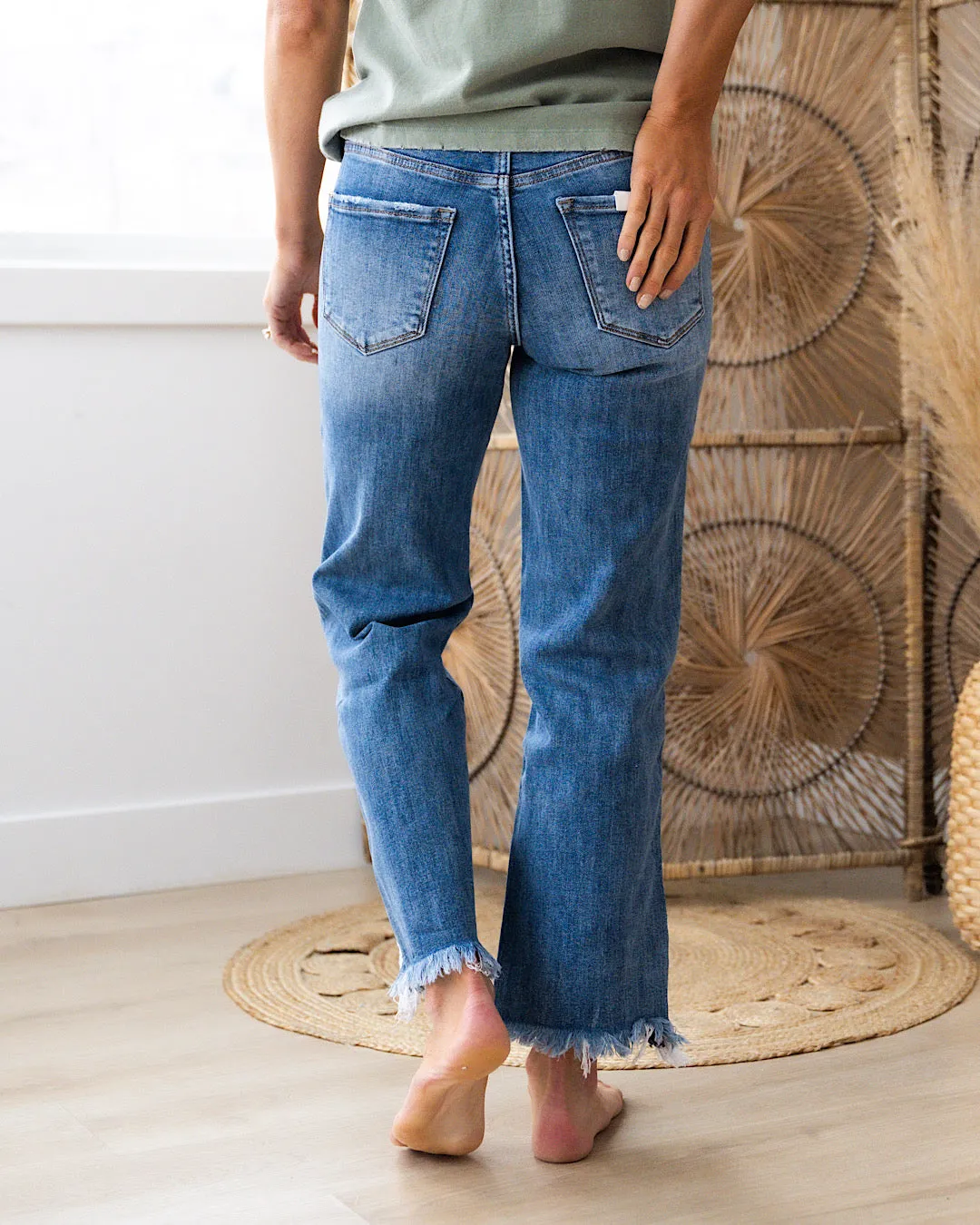 Distressed Dad Jeans - Lovervet Lucy - NEW!