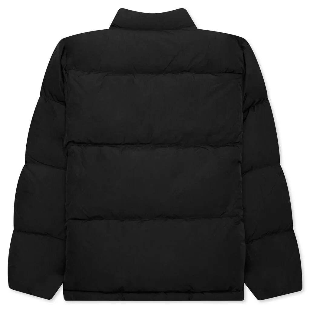 Nylon Down Puffer - Black