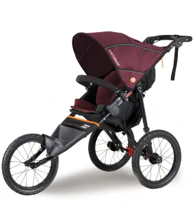 Out n About Nipper Sport V5 Single Pushchair - Brambleberry Red