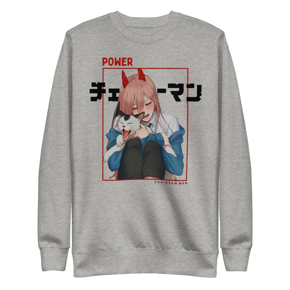 Power Crewneck Sweatshirt Chainsaw Man