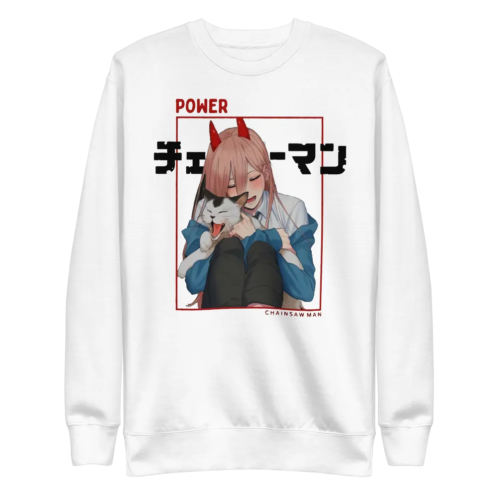 Power Crewneck Sweatshirt Chainsaw Man