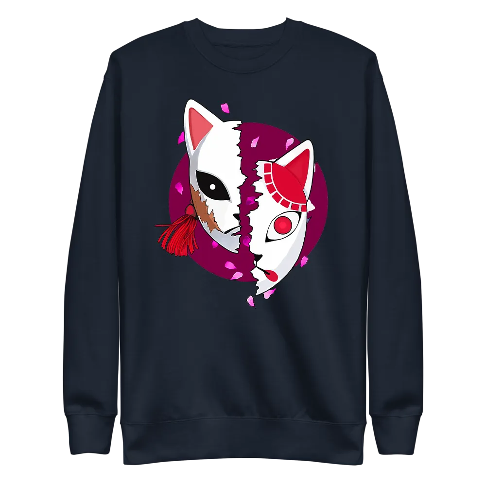 Sabito and Tanjiro Mask Demon Slayer Sweatshirt