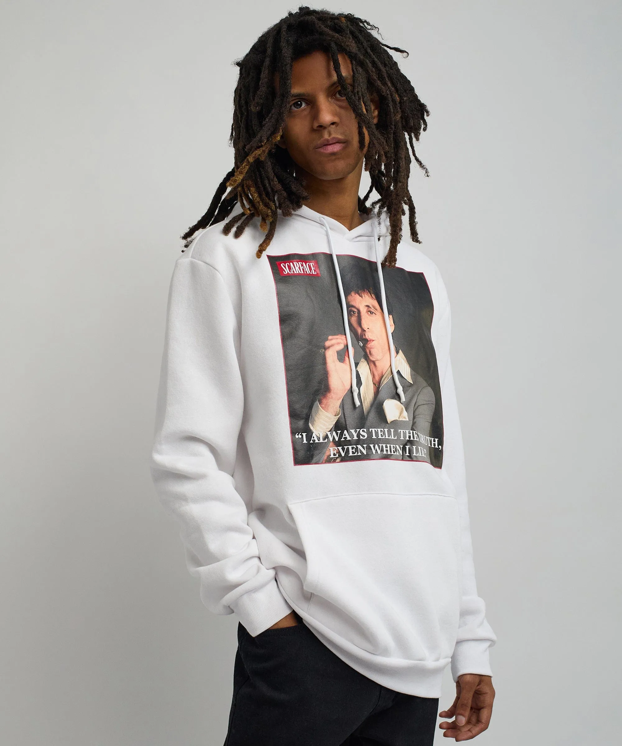 Scarface Truth Hoodie - White