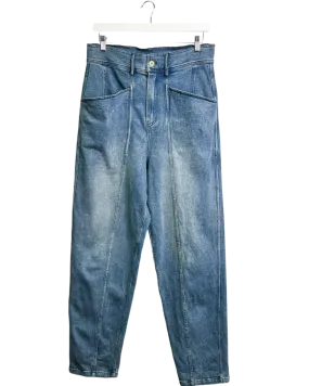 Size L - Flannel Tapered Jeans