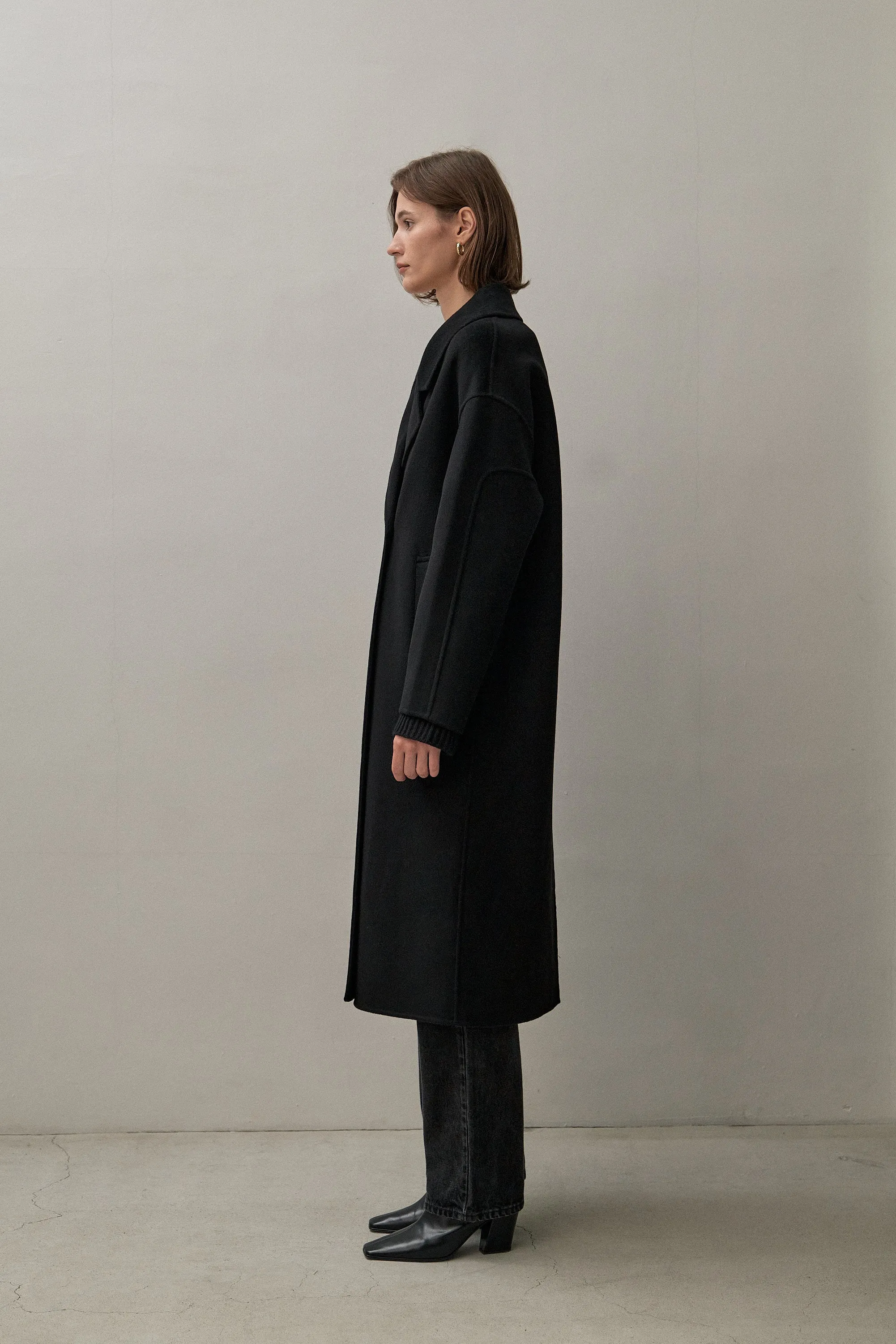 THE LONDON COAT - BLACK