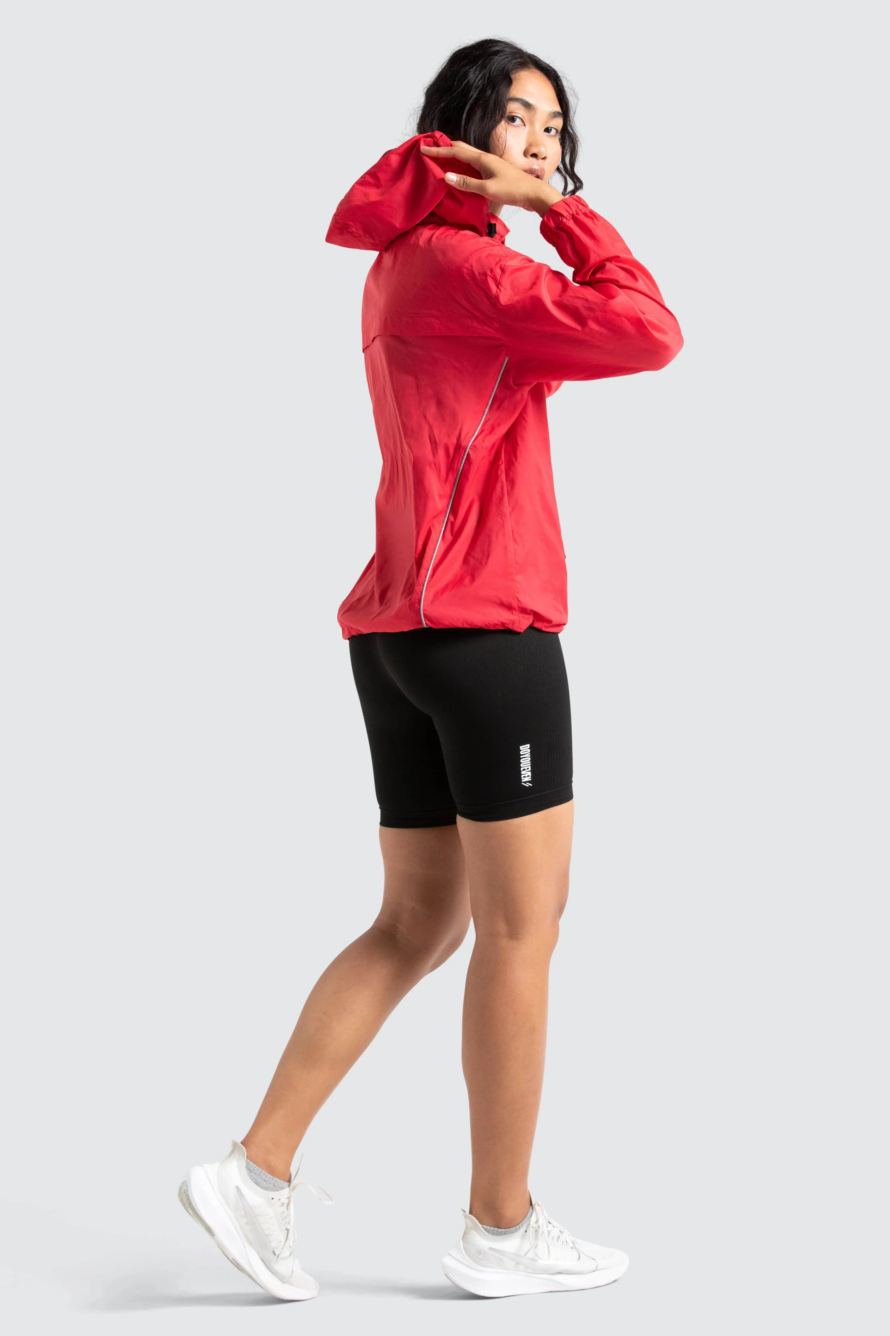 Unisex Marked Running Jacket - Red