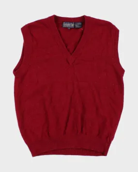 Vintage 90s Christopher Rand Lambswool Vest - XL