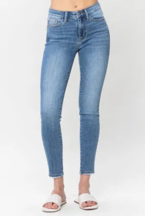 Vintage Wash Skinny Jeans by Judy Blue