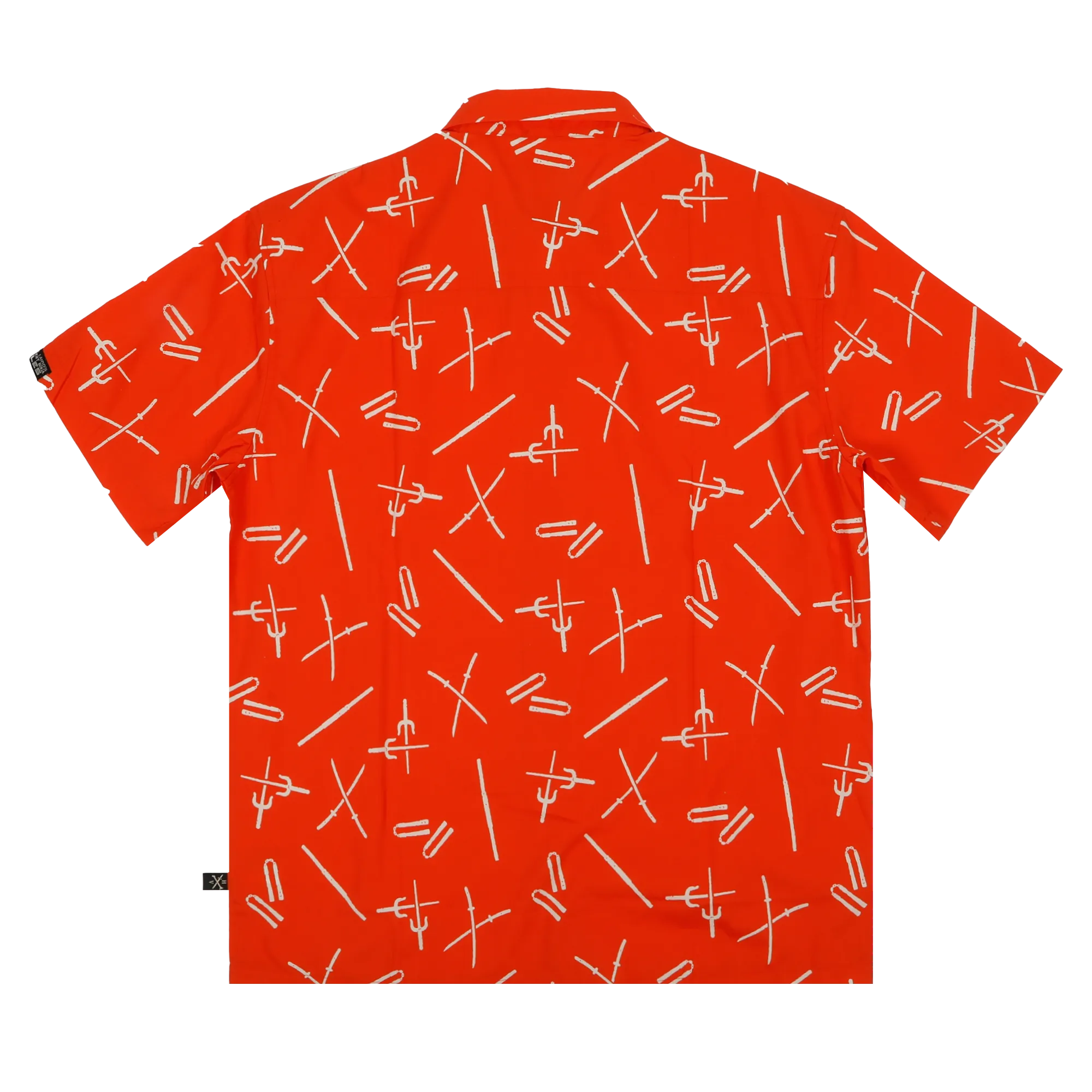 Weapons Orange Button-Down Shirt