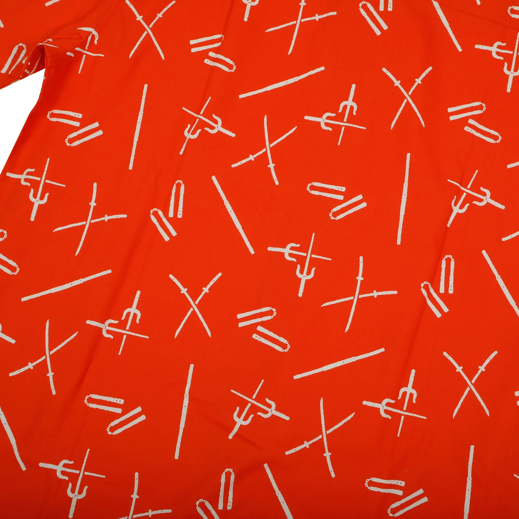 Weapons Orange Button-Down Shirt