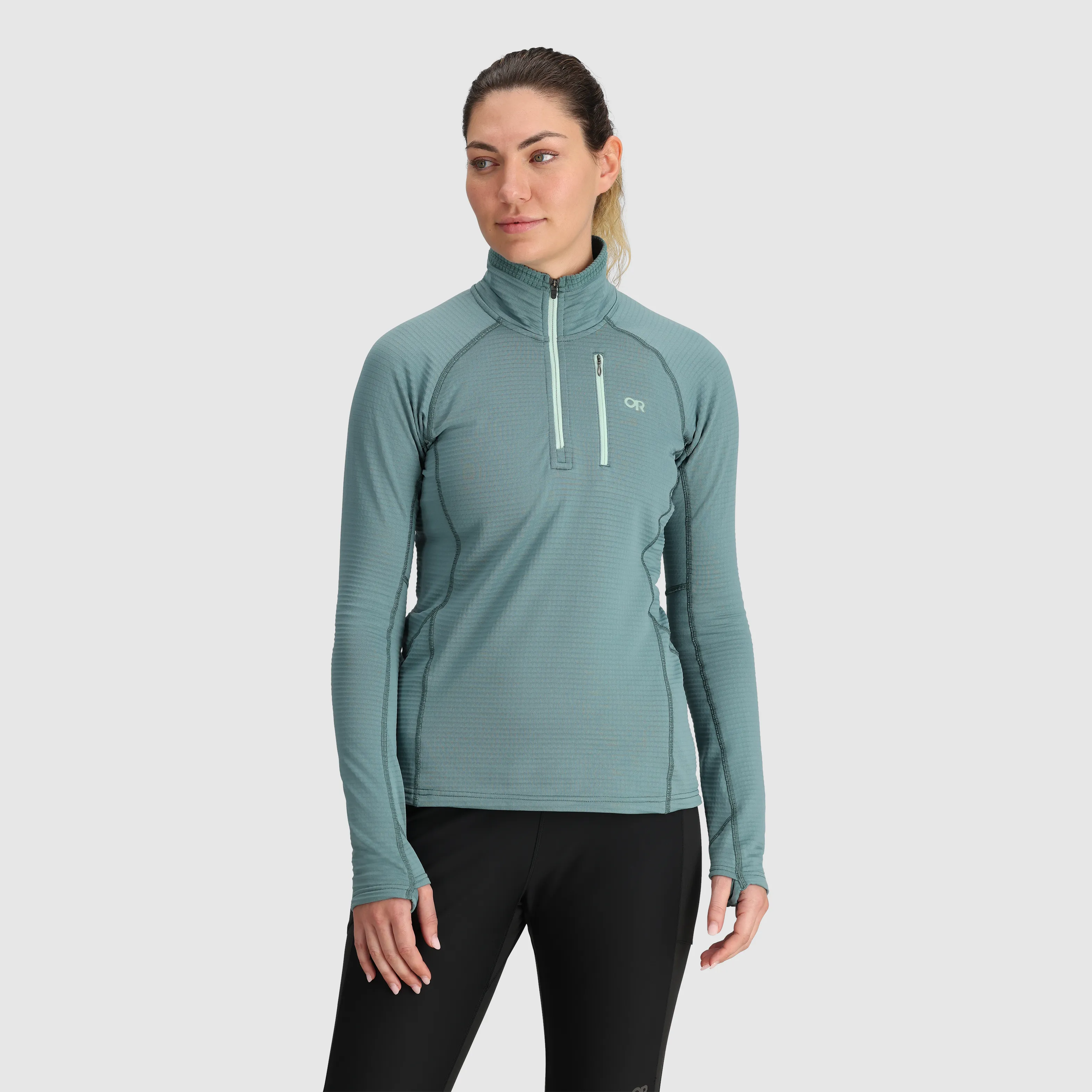 Women's Vigor Grid Fleece Quarter Zip