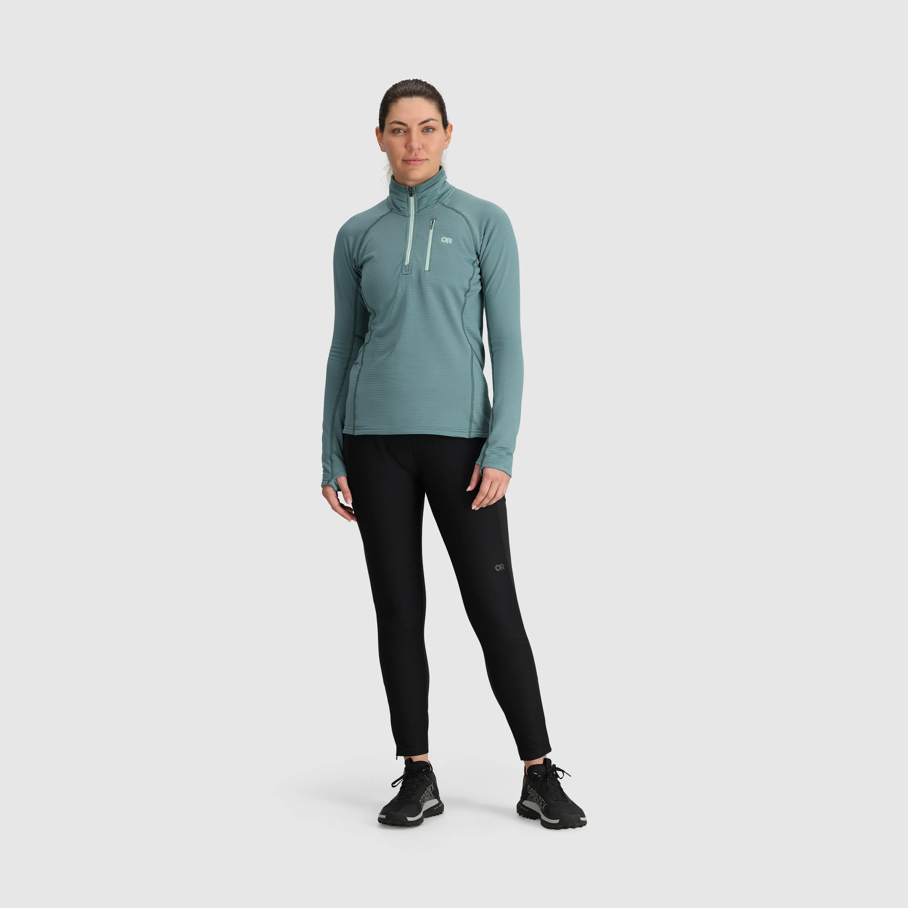 Women's Vigor Grid Fleece Quarter Zip